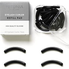 Zemira Petunia Skincare Siyah Kirpik Bigudi Yedekleri (24'lü Paket) Yedek Pedler | Göz Kirpik Kozmetik