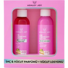 Zemira Ashley Joy Lime Cheesecake Matcha Saç Vücut Parfümü, Niacinamide Içeren Vücut Losyonu, Nemlendir