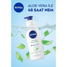 Zemira Nivea Aloe Vera Vücut Losyonu 400ML,NORMAL/KURU Ciltler,nemlendirici ile 48 Saat Nem