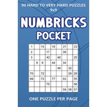 Zemira Independently Published Numbricks Pocket: 90 Hard To Very Hard Puzzles 9x9 One Puzzle Per Page (4 x