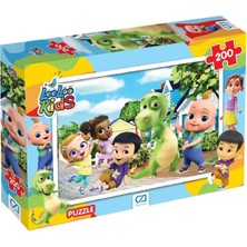 Zemira Ca Looloo Kids 200 Parça 33X48CM Çocuk Puzzle Yapboz