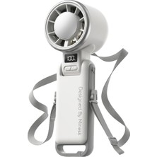 Zemira Minesk Airflow Pro Taşınabilir Mini Vantilatör - Buz Etkisi - Katlanabilir Tasarım Boyun Askılı