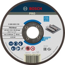 Zemira - 115 * 2, 5 mm Expert Düz Metal Kesme Diski (Taş)