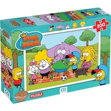 Zemira Ca Kral Şakir 200 Parça 33X48CM Çocuk Puzzle Yapboz
