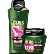 Zemira Gliss Bio-Tech Şampuan 360 ml + Saç Bakım Maskesi 300 ml Set