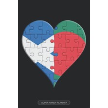 Zemira Planner: Scottish Bengali Flag United Heart Jigsaw Puzzle Flags Of Scotland Bangladesh