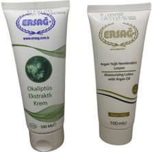 Zemira Ersağ Okaliptüs Ekstratlı 100 Ml+Argan Yağlı Nemlendirici Losyon 100 ml