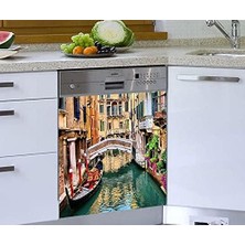 Zemira Bulaşık Makinesi Sticker Kaplama Beyaz Eşya Kaplama Venedik