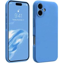 Royaleks Apple Iphone 16 Kılıf First Silikon - Mavi