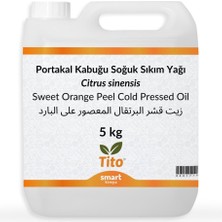 Zemira Tito Portakal Kabuğu Soğuk Sıkım Yağı Citrus Sinensis 5 kg