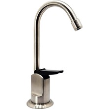 Zemira Westbrass A203-NL-07 6" Touch-Flo Stil Saf Soğuk Su Dağıtıcı Musluk, Saten Nikel