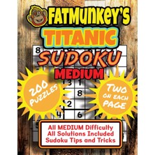 Zemira Independently Published Fatmunkey's Titanic Sudoku, Medium: Giant Print - Two Sudoku On Each Page,