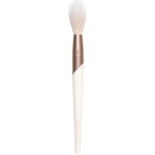 Zemira Ecotools Luxe Yumuşak Vurgulayıcı Makyaj Yüz Pudrası Fırçası, Şeffaf, Aydınlık Parıltı, Üstün Kalit
