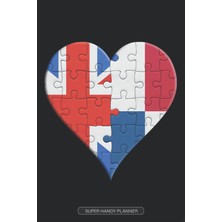 Zemira Planner: British Panamanian Flag United Heart Jigsaw Puzzle Flags Of Great Britain Panama