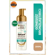 Zemira Ambre Solaire Güneşsiz Bronzlaştırıcı Köpük 200ML