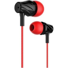 Zemira Sunix SX07 Kulakiçi 3.5 mm Kırmızı
