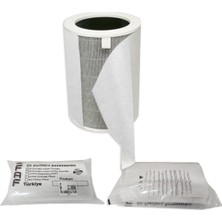 Zemira Faf Fresh Air Filter 10 Adet Purifier Pro Filtre Gümüş Iyonlu Elektrostatik Toz T
