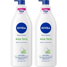 Zemira Nivea Aloe Vera Vücut Losyonu 400M, Normal/kuru Ciltler Için, 48 Saat Nemlendirme, Avantajlı Paket,