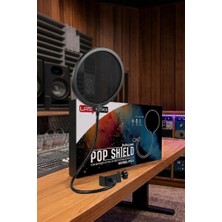 Zemira Lastvoice Ps-01 Stüdyo Pop Filtre - Çift Katman Pop Filter