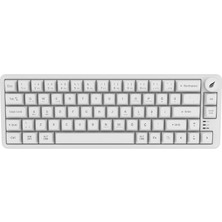 Zemira Hawk HK251 Membrane Rgb Kablosuz/bluetooth%65 Türkçe Klavye (Beyaz)