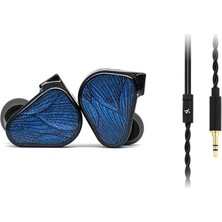 Zemira Truthear x Crinacle Zero 2 Sahne, Stüdyo Veya Odyofil Için Çift Sürücülü Kulak Içi, In-Ear Kab