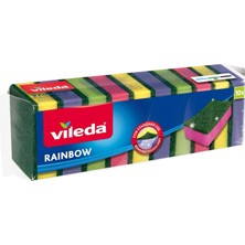 Zemira Vileda Ekonomik Bulaşık Süngeri, 10'lu Ekonomik Paket, Rainbow