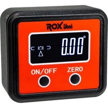 Zemira Rox Wood 0095 Dijital Mıknatıslı Açı Ölçer