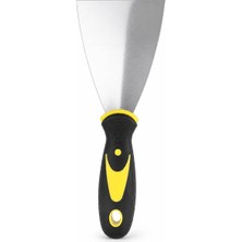 Zemira Orret Paslanmaz Çelik Inşaat Spatulası Plastik Saplı Macun Spatulası Alçı Boya Kazıma Duvar Ta