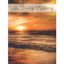 Zemira In Loving Memory Condolence Guest Book Hardcover Begrafenis - Gastenboek Memorial Guest Book Gasten