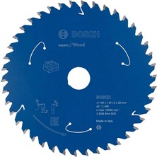Zemira Professional Daire Testere Bıçağı Expert For Wood (Ahşap, 140 x 20 x 1,8 Mm, 42 Diş, Akülü Da