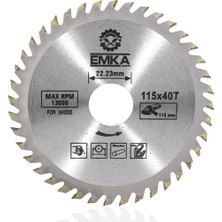 Zemira Emka Ahşap Kesme Sunta Testeresi 115 mm 40