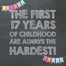 Zemira The First 17 Years Of Childhood Are Always The Hardest: 17TH Birthday Guest Book – Funny Gift For M