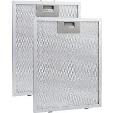 Zemira 2 Adet 26X32 cm Aspiratör Davlumbaz Filtresi 260×320 mm Mutfak Aspiratörü Havalandırma Alüminyum As
