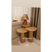 Ihlamur Wood Design Mantar Sehpa