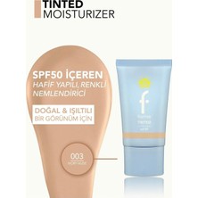 Zemira Sun Lovers Nemlendirici Etkili & Doğal Bitişli Renkli Güneş SPF50-003 Ivory Nude