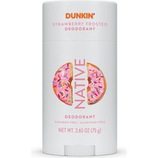 Zemira Native Dunkin Strawberry Frosted Alüminyumsuz Stick Deodorant 75GR