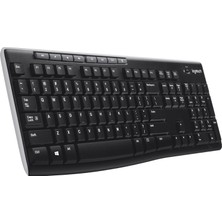 Zemira K270 Klavye, Tuş Takımı, Sıvı Dökülmesine Dayanıklı, 10 M Kullanım Mesafesi, Türk