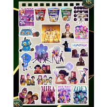 Zemira Kpop Demon Hunter Sticker Set -2– 27’li | 3-5 cm | Suya Dayanıklı, Araba–laptop–defter Etiketleri