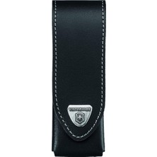 Zemira Victorinox Deri Çanta Çakı Için (Kemer Halkası, Cırt Cırtlı, Siyah, 3 cm x 12,2 Cm) Siyah