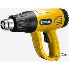 Zemira Rtrmax RTM303A 2000 Watt Karton Kutu Sıcak Hava Tabancası, Sarı