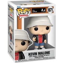 Zemira Funko Televizyon: The Office S9 - Kevin Malone- Vinil Koleksiyon Figürü - Hediye Fikri - Resmi Tica