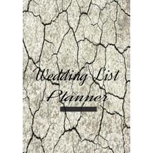 Zemira Wedding List Planner: Crack Texture Guest List, Guest Book, Wedding Guest List Planner, Help Keep T