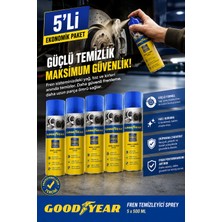 Goodyear 5'li Set Fren Balata Temizleme Spreyi