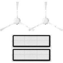 Zemira 1c,2c,mop 2 2 Beyaz Yan Fırça 2 Filtre