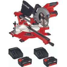 Zemira Te-Sm 36/210 Li 2X4.0AH Akülü Kayar Gönye Kesme Makinesi