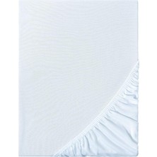 Zemira Ezgi ORGANIK%100 Pamuk Lastikli Bebek Çarşafı Geniş Ölçü Aralığı Beyaz 60X120 Cm, Bebekcrsf