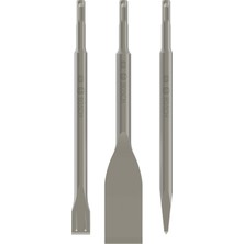 Zemira Professional 3 Parçalı Keski Seti Long Life Sds-Plus (Beton, Darbeli Matkap Aksesuarı)