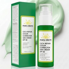 Zemira Maruderm Cica Cilt Tonu Eşitleyici Güneş Kremi Spf 50+ Pa++++ – Ton Eşitleyici Yüksek Korumalı Yüz