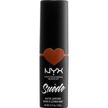 Zemira Professional Makeup Suede Matte Lipstick, 08 Peach Don't Kill My Vibe, Mat Ruj
