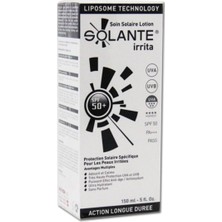 Zemira Solante Irrita Spf 50+ Güneş Koruma Lotion, 150 Ml, Liposom Teknolojisi